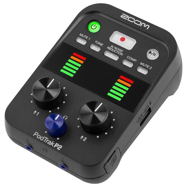 Zoom Podtrak P2 Bärbar Inspelningsenhet