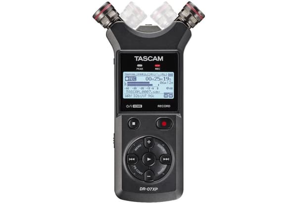Tascam DR-07XP - Förstörande avstötare cyfrowy z interfejsem USB