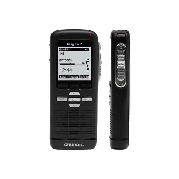 Röstinspelare - Grundig - Digta 7 - 2 GB - Svart - Kompakt och lätt