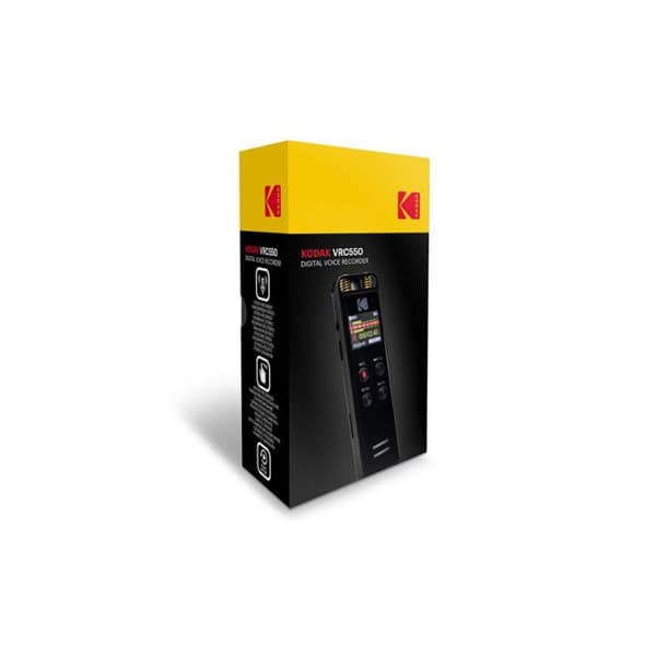Digital diktafon - Kodak - VRC550 - Svart - 3760265542529 - Höghastighetsinspelning