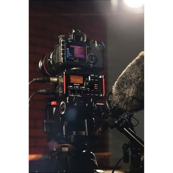 Tascam DR-60DmkII 4-kanals bärbar inspelare för DSLR