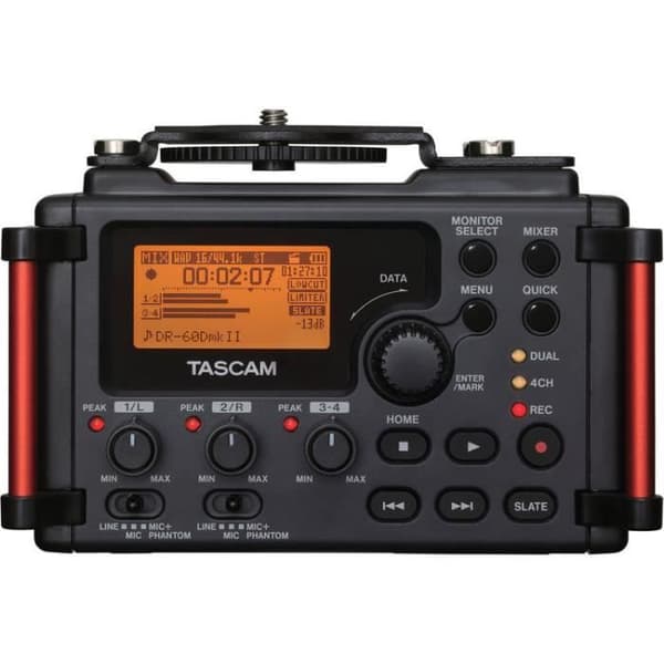 Tascam DR-60DmkII 4-kanals bärbar inspelare för DSLR