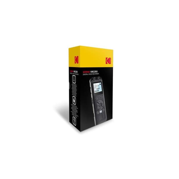 Kodak Digital Voice Recorder VRC250 Svart - 3760265542499