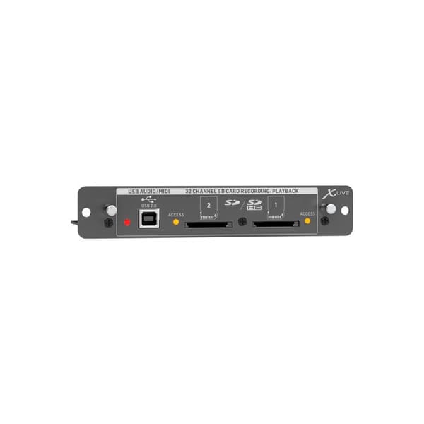 Behringer X-LIVE Utökningkort för X32 Tillbehör Registreringsenhet