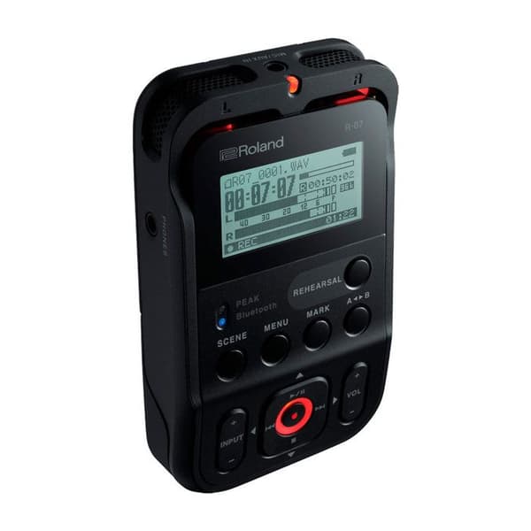 Roland R-07 Röstinspelning Svart
