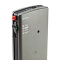 Miniatyrbild 3 av 4: Diktfon analog - Grundig - Stenorette SH10 - Inbyggd mikrofon - Svart - Portabel