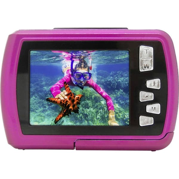 Aquapix W2024 Splash Pink Digitalkamera 16 Megapixel Rosa Undervattenskamera