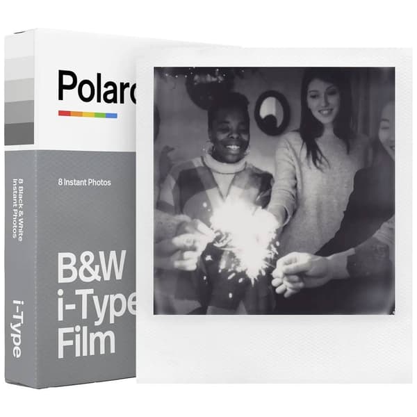 Polaroid B&W i-Type Direktbildsfilm