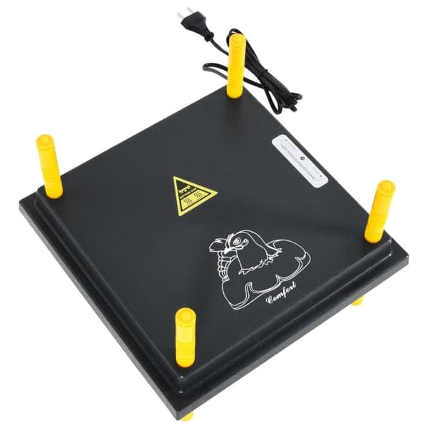 vidaXL Varmeplate for kyllinger og andunger 30x30 cm