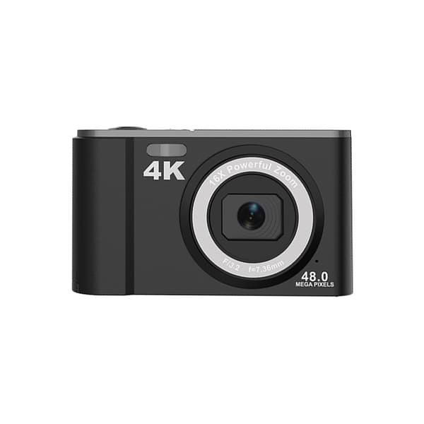 INF Digitalkamera 48MP 16x Zoom 4K Video Sort