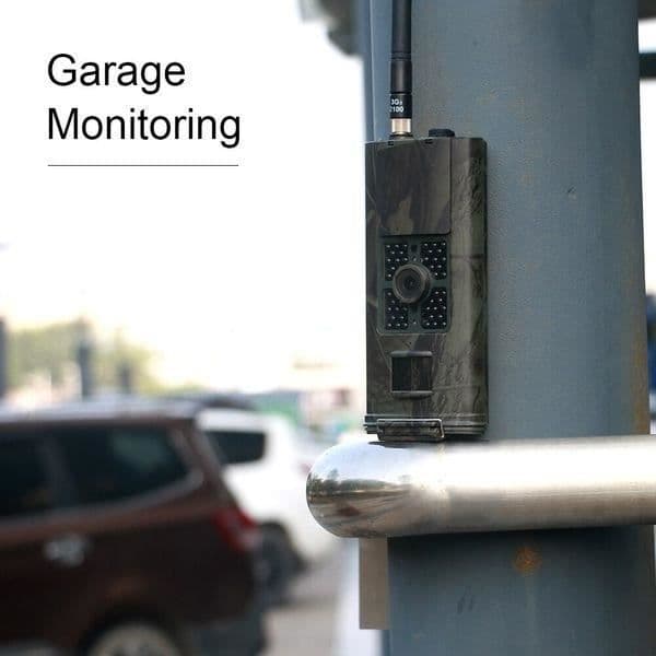 Jaktkamera - Märke - 3G/4G - Nattvision 16MP - Rörelsedetektering - Kamouflage