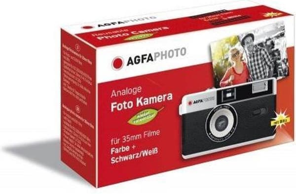 Agfa Photo Refillable Analog Camera 35 mm (svart)