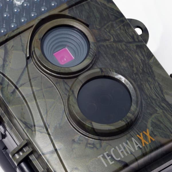 Technaxx TX-69 trådlös viltkamera FullHD 1920 x 1080 med mörkerseende och rörelsesensor, säkerhetskamera
