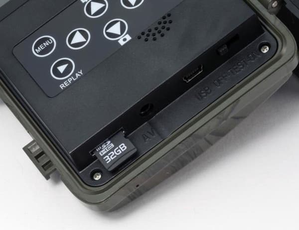 Technaxx TX-69 trådlös viltkamera FullHD 1920 x 1080 med mörkerseende och rörelsesensor, säkerhetskamera