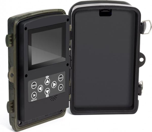 Technaxx TX-69 trådlös viltkamera FullHD 1920 x 1080 med mörkerseende och rörelsesensor, säkerhetskamera