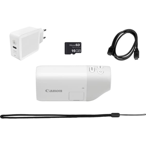 Canon PowerShot ZOOM 1/3" kompakti kamera 12,1 MP CMOS 4000 x 3000 pikseliä valkoinen