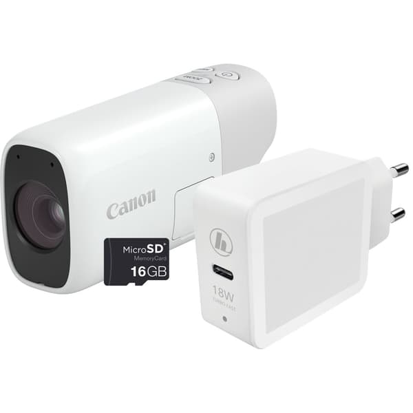 Canon PowerShot ZOOM 1/3" kompaktkamera 12,1 MP CMOS 4000 x 3000 pixels Hvid Hvid