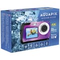 Miniatyrbild 3 av 4: Aquapix W3048-V Edge Violet Digitalkamera 48 Megapixel Violett Undervattenskamera, Frontdisplay