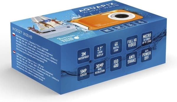 Easypix Aquapix W3027 Wave Orange (10031)