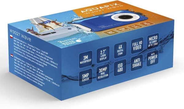 Easypix Aquapix W3027 Wave Marine Blue (10034)