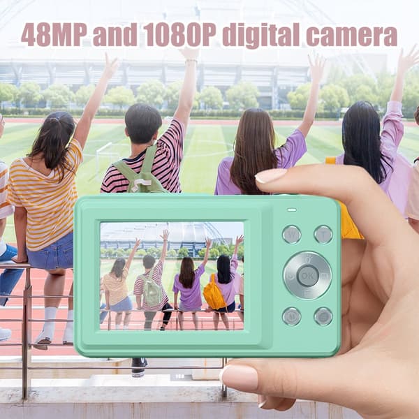 INF Digitalkamera 44MP/1080P/16X med digital zoom/fyldningslys/32GB kort