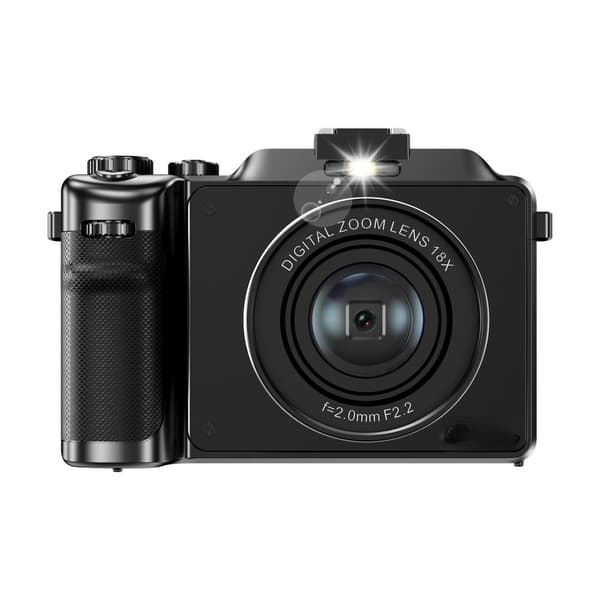 INF Digitalkamera 4K/48MP/18X digital zoom/autofokus/dobbeltkamera med 32GB TF-kort