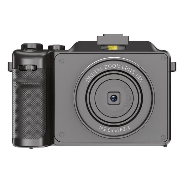 INF Digitalkamera 4K/48MP/18X digital zoom/autofokus/dobbeltkamera med 32GB TF-kort