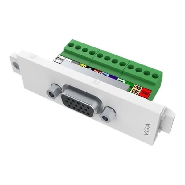 VISION TechConnect 3 VGA honmodul Snap-in modulplatta HD-15