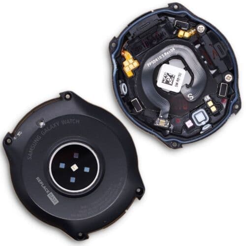 Rear Housing Shell Assembly For Samsung Galaxy Watch 42mm Black Replacement