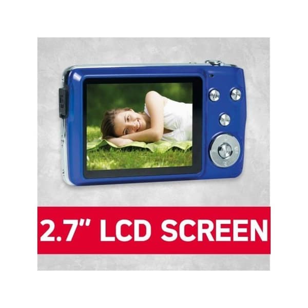AGFA PHOTO Realishot DC8200 - Compact Cam Digital Camera (18MP, Full HD-video, 2,7-tums LCD-skärm, 8X optisk zoom, batteri