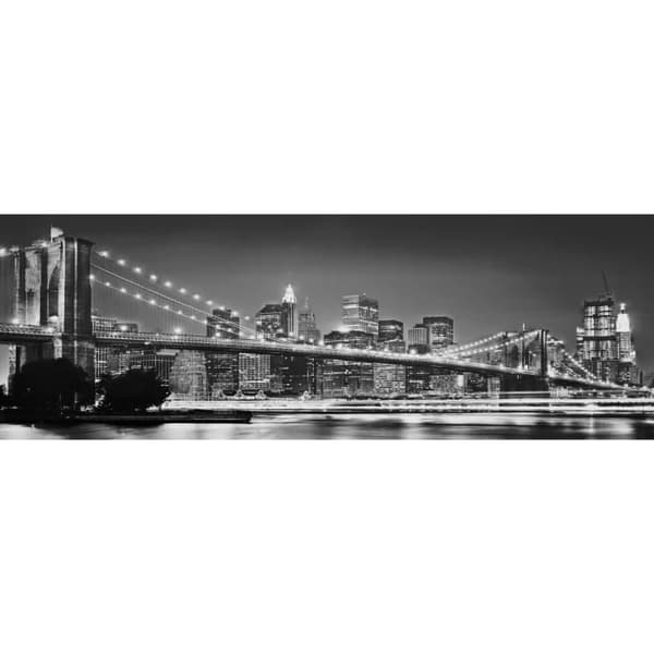 Fototapet - Komar - Brooklyn Bridge - Non-woven - 368 x 124 cm - Urban stad