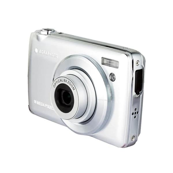 Kompakt Digitalkamera - AGFA PHOTO - DC8200 - CMOS - Optisk Zoom x8 - FHD 1080p Silver