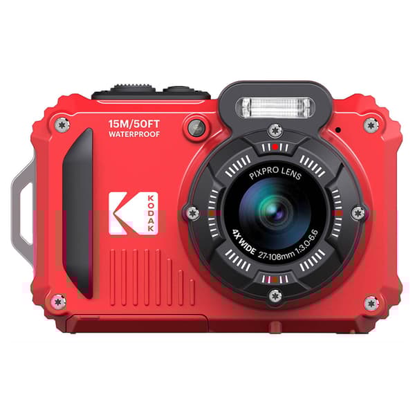 Digitalt Kamera Pixpro WPZ2 5x WP 16MP Wifi Rød Rød