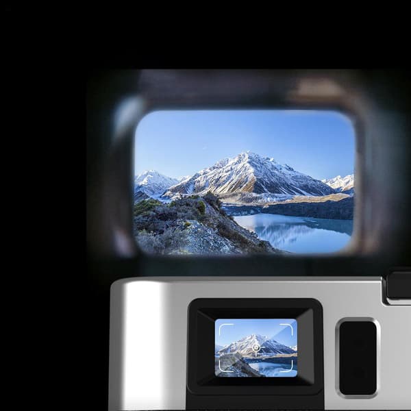 INF Digitalkamera 4K/48MP/16X Zoom/Autofokus/Søker/Anti-Shake med 32GB minnekort