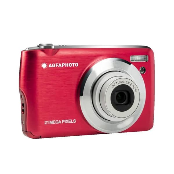 AGFA PHOTO Realishot DC8200 - Compact Cam Digital Camera (18MP, Full HD-video, 2,7-tums LCD-skärm, 8X optisk zoom, batteri