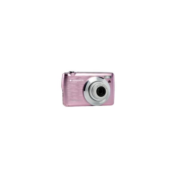 AGFA PHOTO Realishot DC8200 - Compact Cam Digital Camera (18MP, Full HD-video, 2,7-tums LCD-skärm, 8X optisk zoom, batteri Rosa