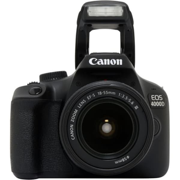 Canon EOS 4000D + EF-S 18-55 III Reflexkamera - CANON - Kamera - Bild - Ljud