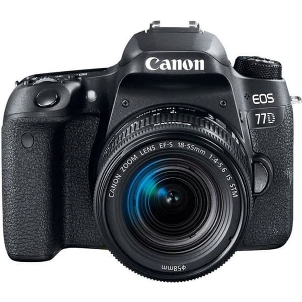 Canon EOS Reflex EOS 77D + 18-55 IS STM Svart