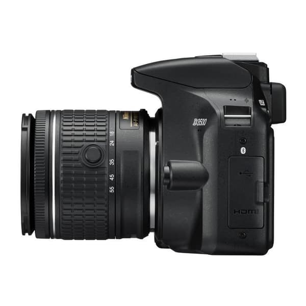 NIKON D3500 SLR-kamera + AF-P DX 18-55 VR-objektiv - 24,2 Mp DX, FullHD-video