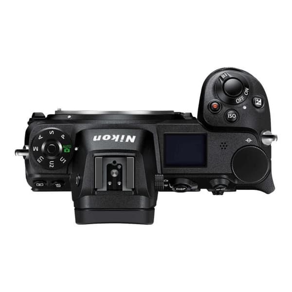 NIKON Z6 svart hybridkamera - 24,5 MP + 24-70 mm f/4-objektiv - 4K-video