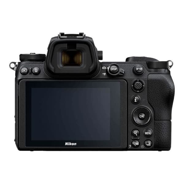 NIKON Z6 svart hybridkamera - 24,5 MP + 24-70 mm f/4-objektiv - 4K-video