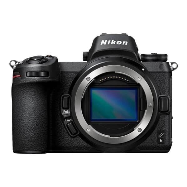 NIKON Z6 svart hybridkamera - 24,5 MP + 24-70 mm f/4-objektiv - 4K-video