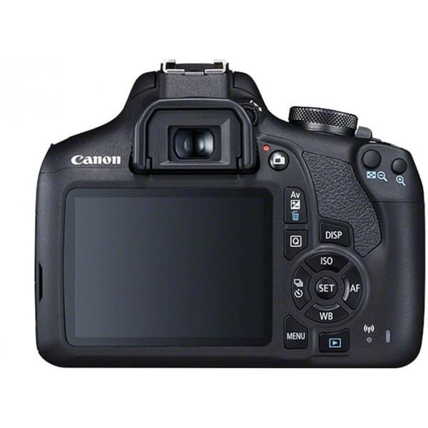 Canon spegelreflexkamera eos 2000d + 18-55 is II + 55-250 is