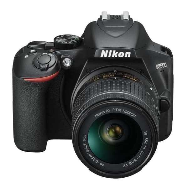 Nikon DSLR Kit D3500 + AF-P DX 18-55 f/3.5-5.G VR Svart