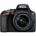Miniatyrbild 1 av 4: Nikon DSLR Kit D3500 + AF-P DX 18-55 f/3.5-5.G VR Svart