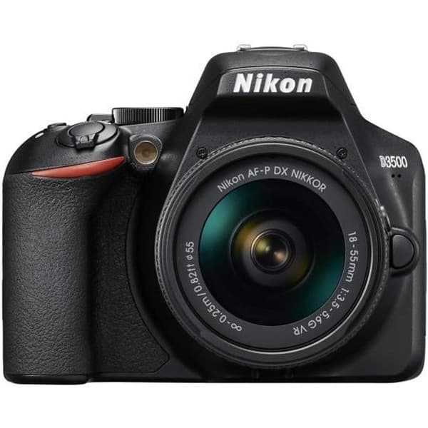 Nikon DSLR Kit D3500 + AF-P DX 18-55 f/3.5-5.G VR Svart