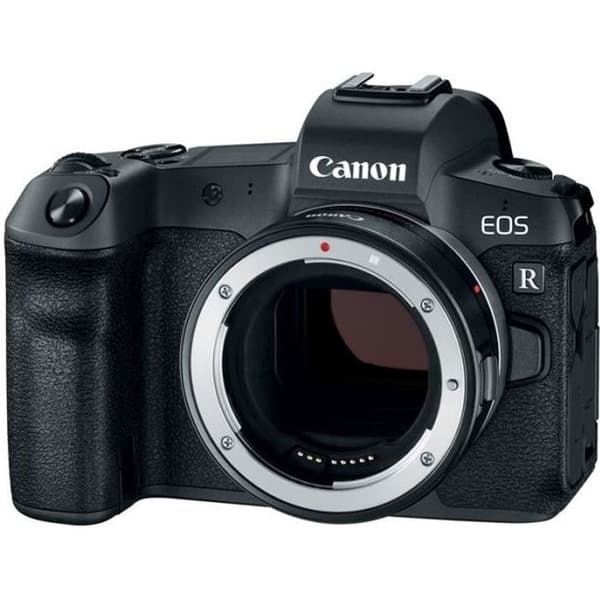 CANON EOS R naken GARANTERAT + EF-EOS R-ring Svart