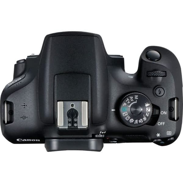 Canon EOS 2000D digitalkamera - Bare kropp - Svart - 24,1 megapixlar - Full HD 1080p video - WiFi/NFC