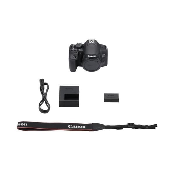 CANON EOS 850D hybridkamera - CMOS 24,1 Mpixel APS-C - 7 fps. - 45 AF-punkter - 4K-video