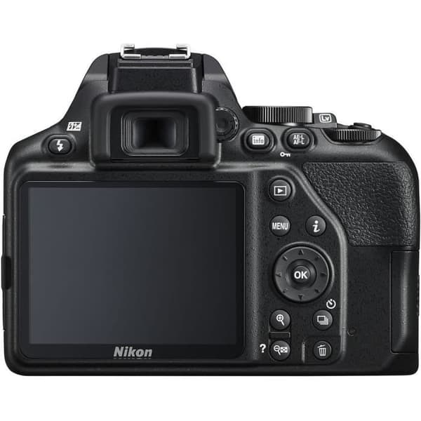 Nikon D3500 digital reflexkamera - 24,2 megapixel CMOS-sensor - Full HD - Svart